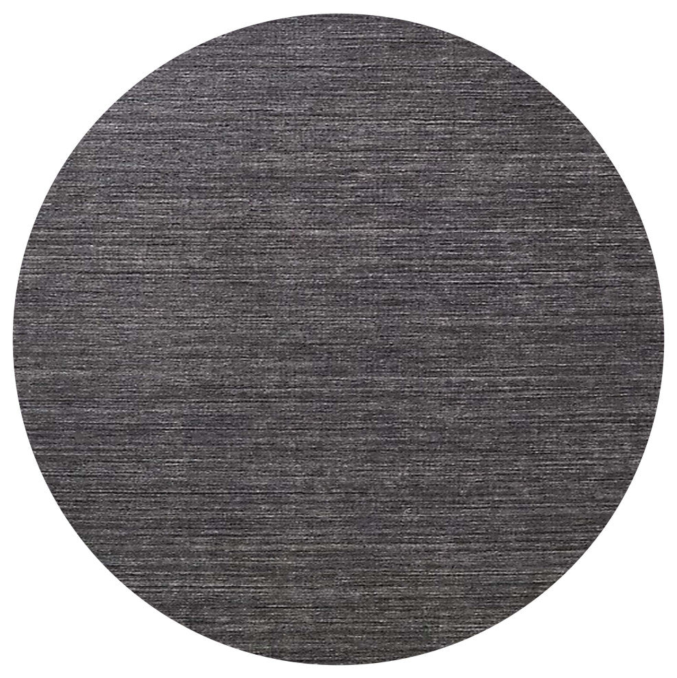 Ahgly Company Indoor Round Mid-Century Modern Area Rugs, 5' Round