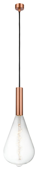 INNOVATIONS LIGHTING 198-1P-AC-BB164LED Edison 1 Light 6.5 inch Mini Pendant