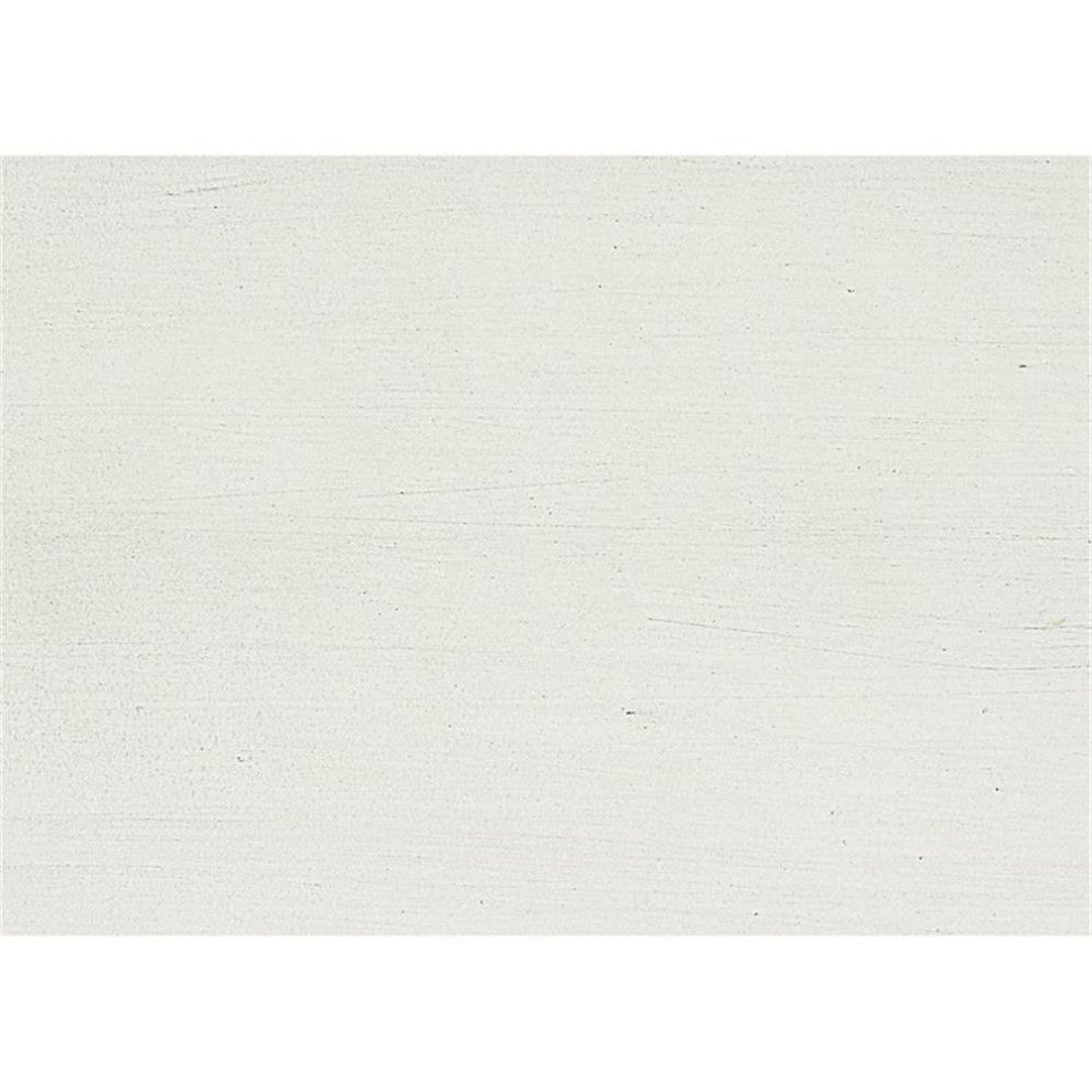 Summer Hill Woven Accent Wood King Panel Bed in White