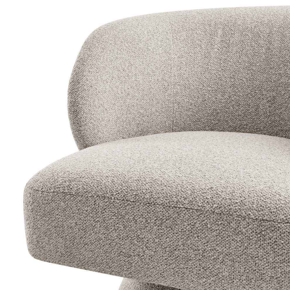 Jacinta Fabric Swivel Accent Chair
