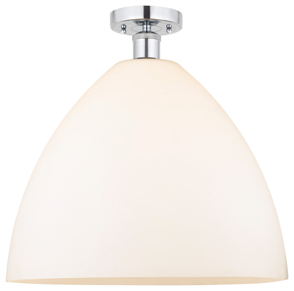 Innovations 616-1F-PC-GBD-161 1 Light Semi-Flush Mount, Polished Chrome