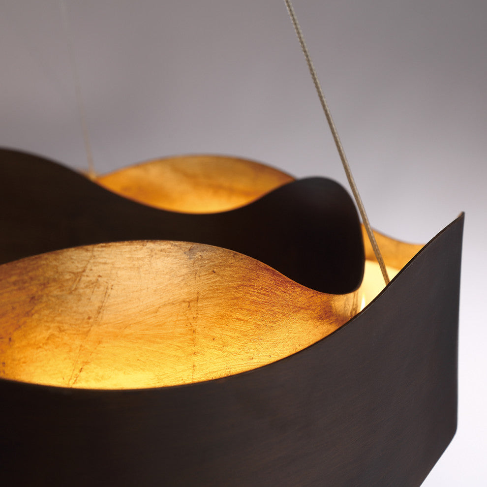 1-Light Contemporary Chandelier by Eurofase