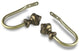 Augustus Curtain Rod Holdback, Antique Gold
