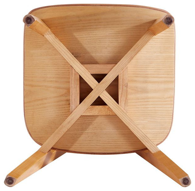 Manhattan Comfort Versailles Dining Chair, Nature, Set of 2