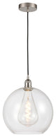 Innovations 616-1P-SN-G122-12-LED 1-Light Mini Pendant, Brushed Satin Nickel