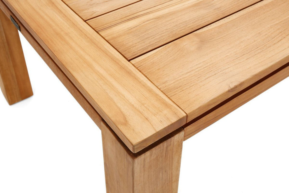 Winston All-Natural Teak Outdoor 40" x 88" Rectangular Dining Table