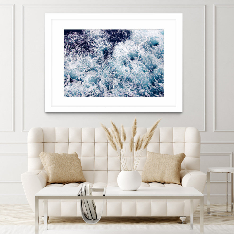 "Swirl" Matted and Framed, 36" x 52"