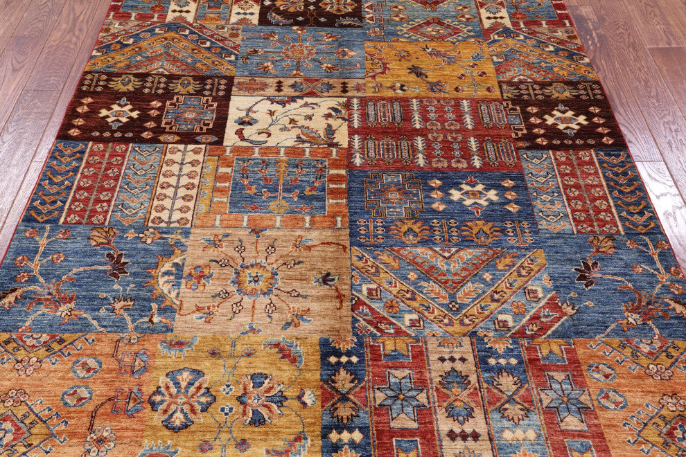 Handmade Super Kazak Wool Rug 5' 10" X 7' 9" Q10954