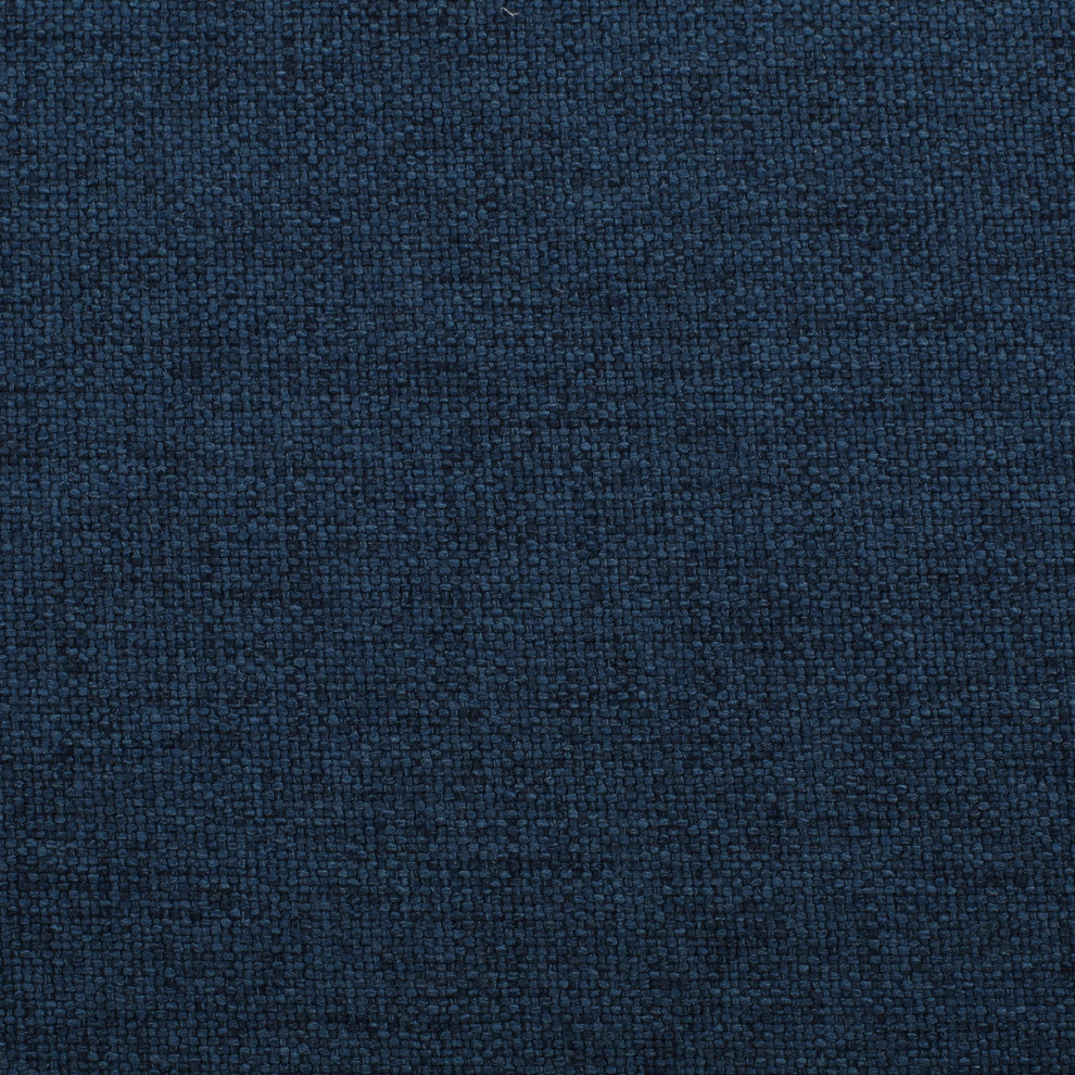 GDF Studio Evvy Fabric Storage Ottoman, Deep Blue
