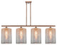 Innovations 516-4I-AC-G116-L 4 Light Island Light, Antique Copper