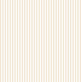 Thin Stripe Wallpaper, Cream and White, Sample