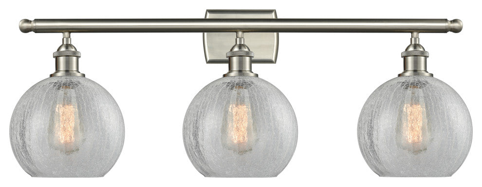 Innovations Lighting 516-3W-SN-G125-8-LED 3 Light 26" Bath Vanity Light