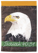 Garden Flag, Eagle Isaiah 40:31