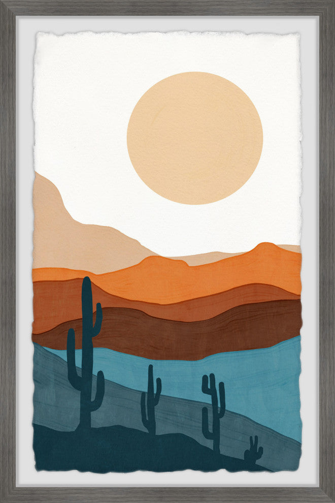 "Majestic Wilderness" Framed Painting Print, 16x24