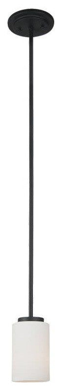 Generation Lighting 61160 Oslo 4"W Mini Pendant - Midnight Black