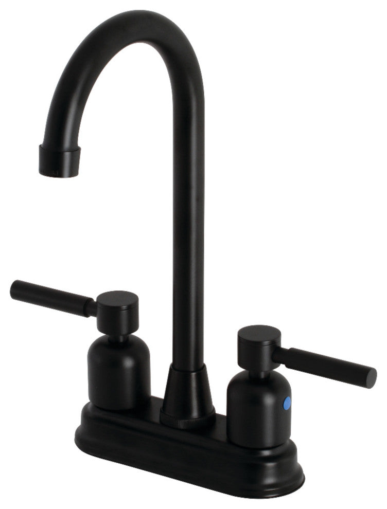 Kingston Brass KB8490DL Concord Bar Faucet, Matte Black