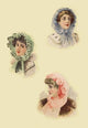 Bonnets- Gallery Wrapped Canvas Art 28" x 42"
