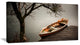Little Rowing Boat Ferry, Boat Canvas Art Print, 32"x16"