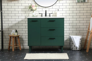 Bailey 36" Bathroom Vanity, Green