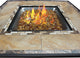 AZ Patio Heater Marble Tile 40" Square LP Fire Pit Table