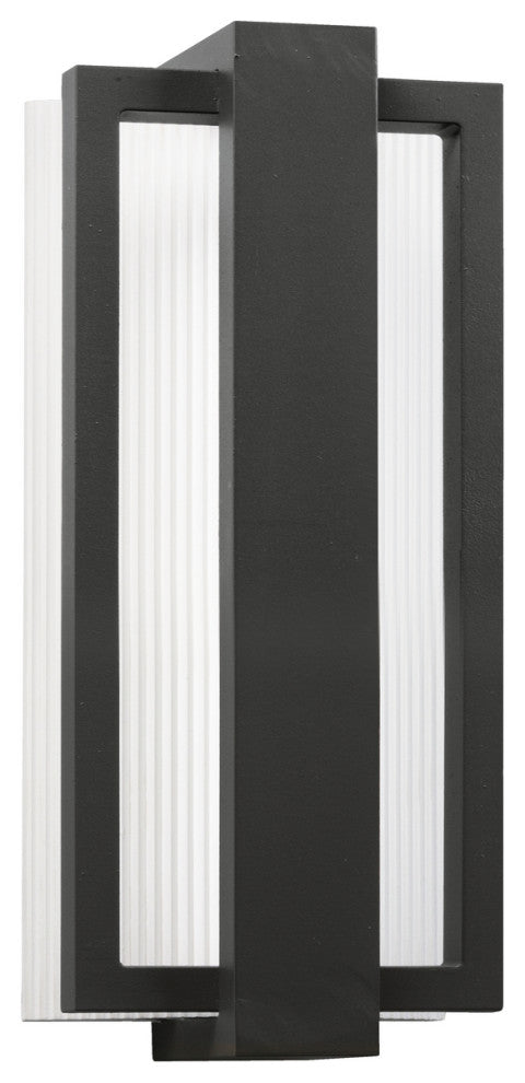 Kichler 49492SBK LED Outdoor Wall Mount, Satin Black Finish