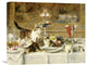 "After Dinner" Stretched Canvas Giclee by Louis Eugene Lambert, 22"x18"