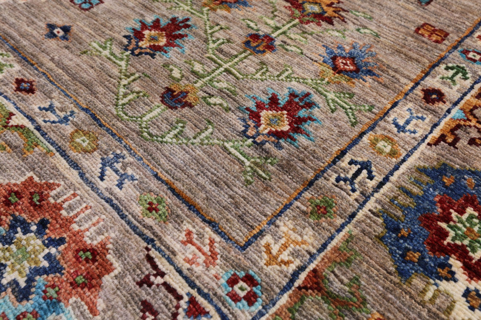 4' 1" X 5' 9" Persian Hand-Knotted Wool Rug - Q12581