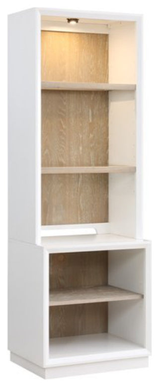 Boca Grande Open Low Bookcase With USB