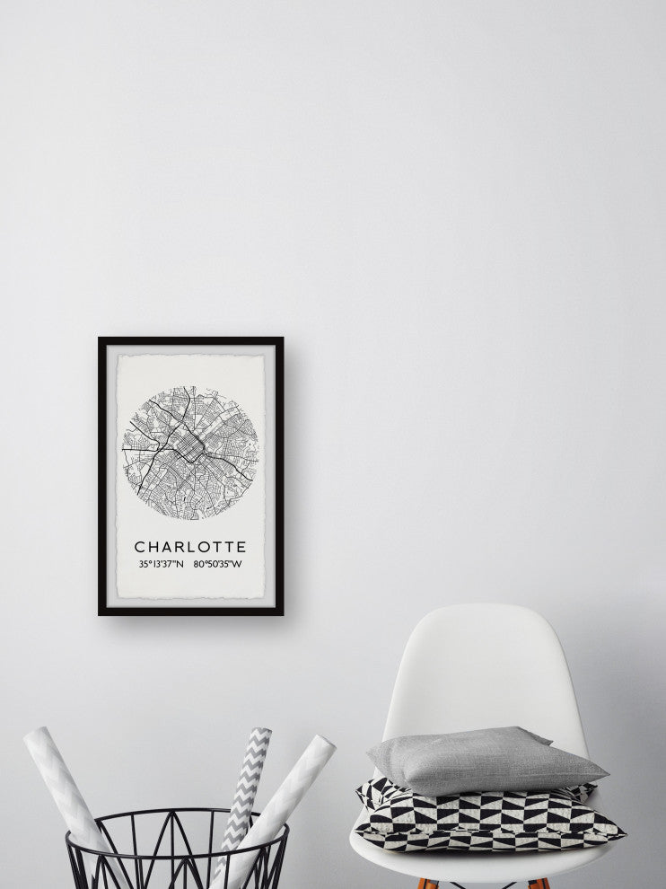 "Charlotte" Framed Painting Print, 30x45