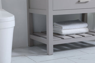 Home Living 22" Farmhouse Grey-Light Bathroom Vanity
