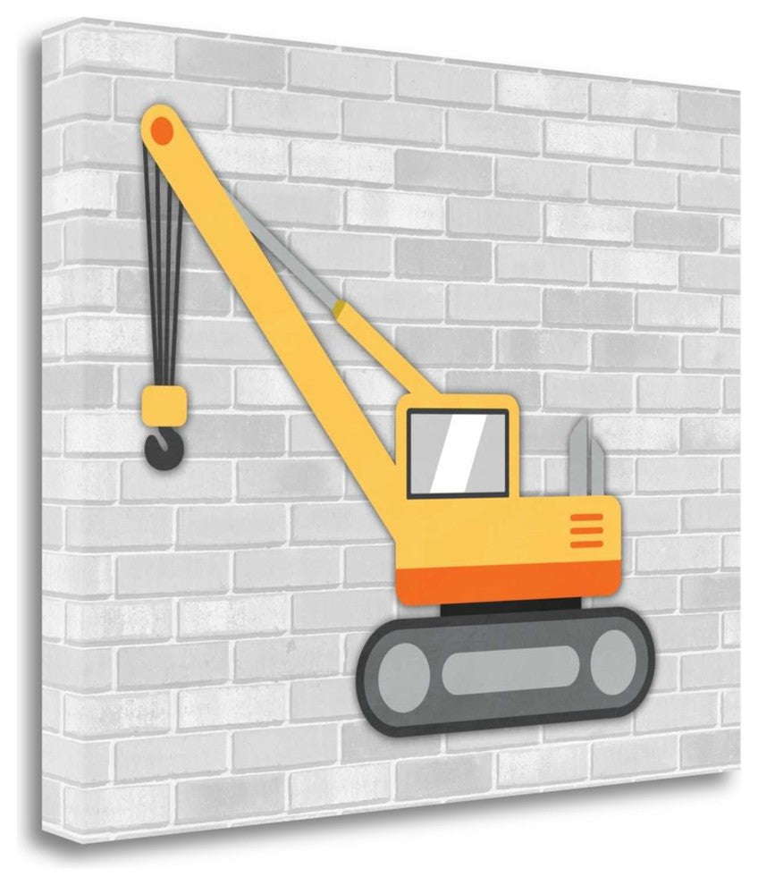 "Construction IV" By Tamara Robinson, Giclee Print on Gallery Wrap Canvas