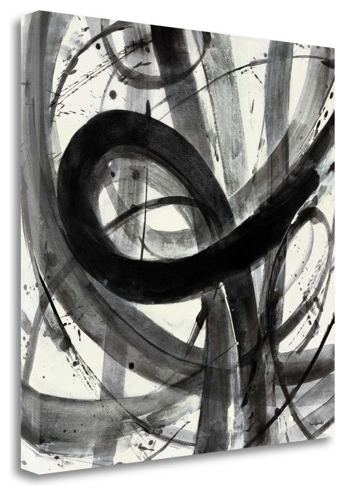 "Roller Coaster I On White" By Albena Hristova, Giclee on Gallery Wrap Canvas