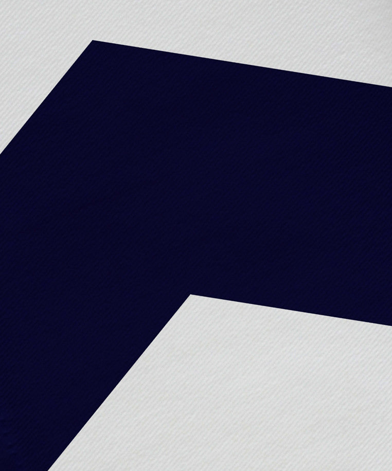 Geometric Decorative Napkin, Navy, Set of 4