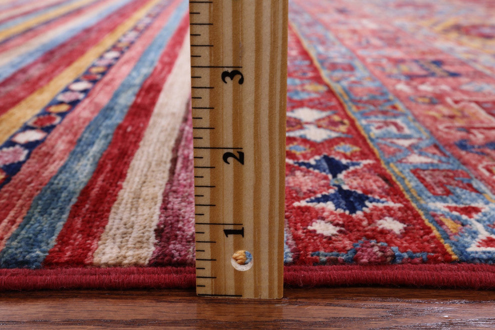 Hand Knotted Tribal Persian Gabbeh Rug 3' 11" X 6' 0" Q8125