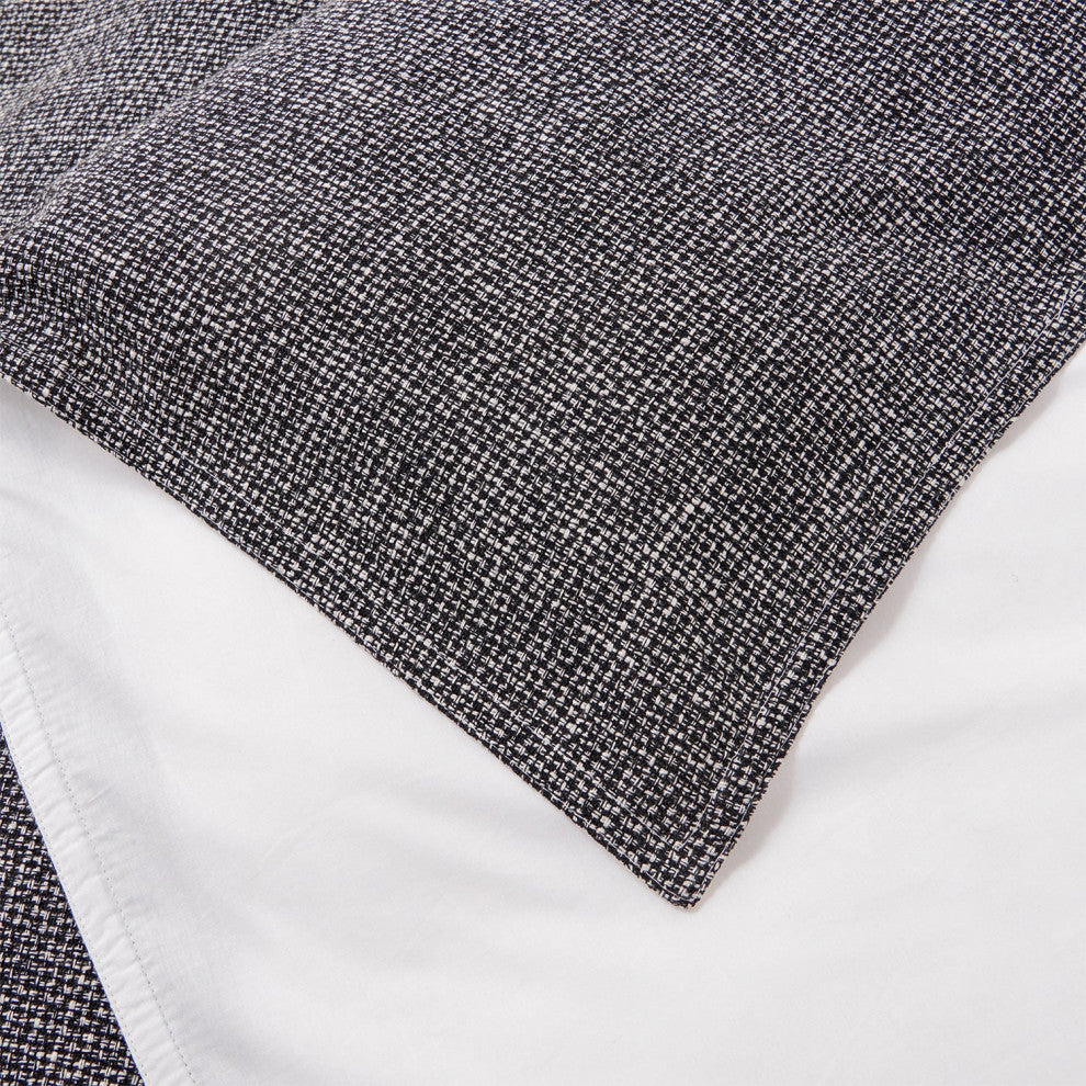 Hamilton Tweed Duvet Cover Set, 3-Piece, Super Queen