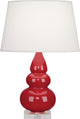 Robert Abbey RA-RR33X 1-Light Accent Lamp, Small Triple Gourd