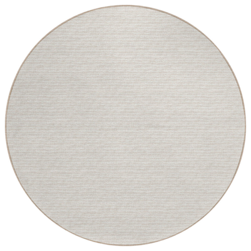 Indoor/Outdoor Laidley LA1 Linen Machine Washable 8' x 8' Rug
