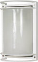 Nuvo 1-Light Incandescent Semi Gloss white Outdoor Light Fixture, White