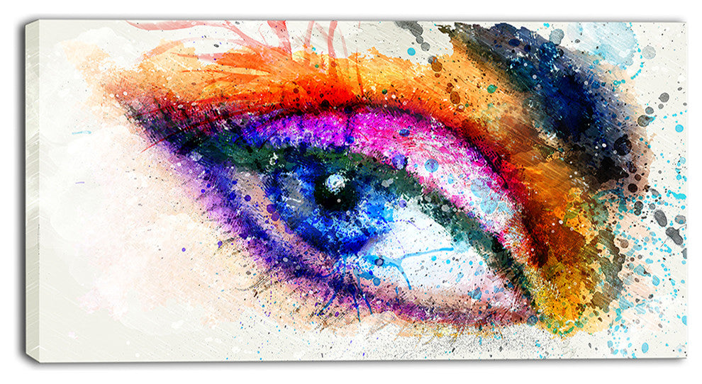 "Eyes are the Window" Canvas Painting