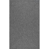 Nuloom Braided Lefebvre Indoor/Outdoor Area Rug, Charcoal 10'x14'