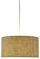 Harvest Drum Pendant, Burlap