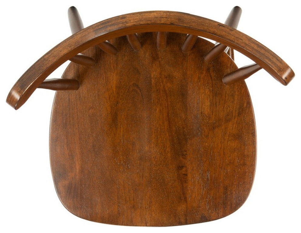 Safavieh Reeves Dining Chair, Walnut