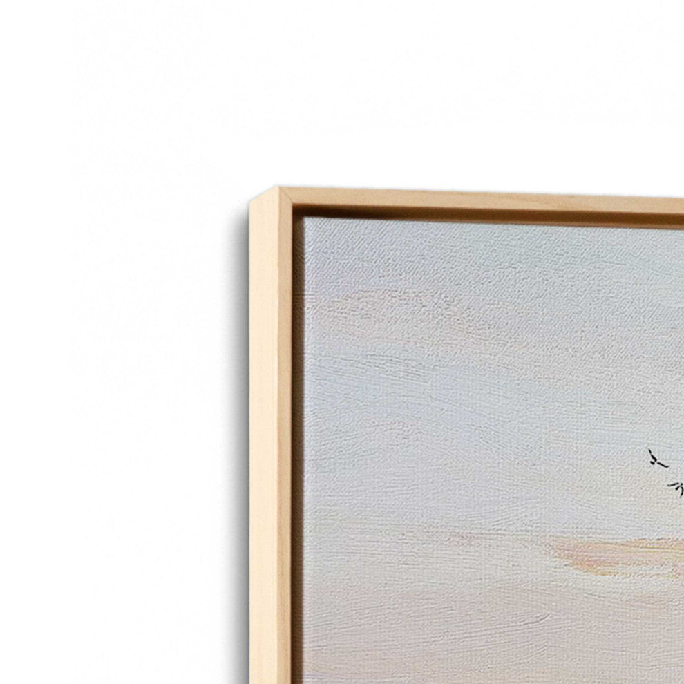 "Skyscape Serenade" - Pastoral Elegance Canvas Art Print