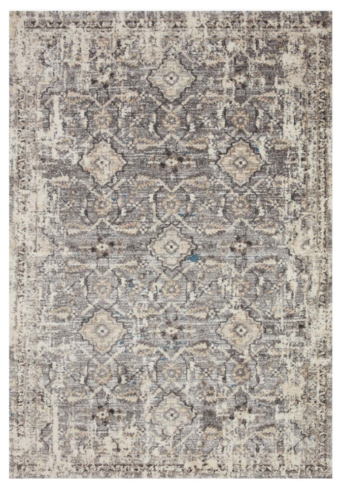 Theory THY-03 Natural/Grey 2'7"x13' Area Rug