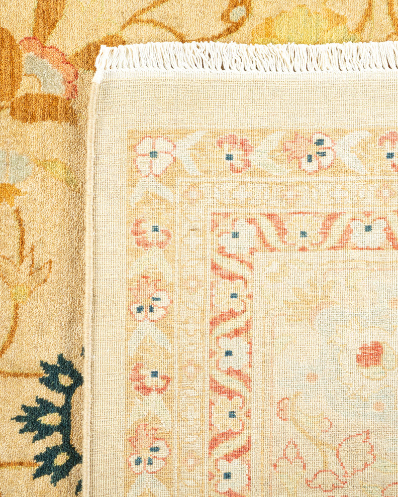 Jordyn, One-of-a-Kind Hand-Knotted Area Rug Ivory, 8'2"x10'1"