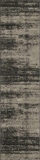 Rug Unique Loom Del Mar Dark Gray Runner 2' 7 x 10' 0