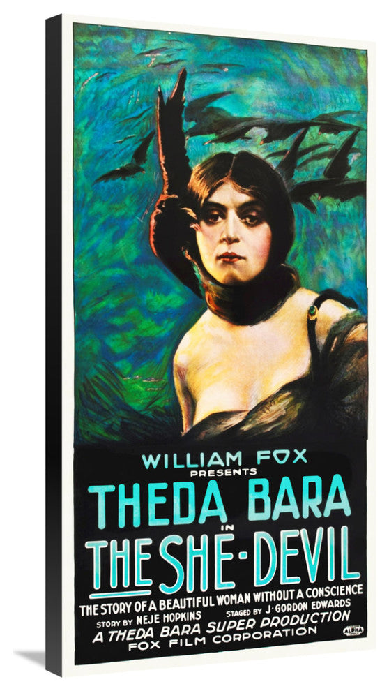 "The She-Devil" Stretched Canvas Giclee by Hollywood Photo Archive, 18x36"