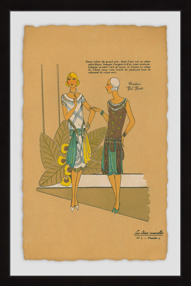 "Chatty Kathies" Framed Painting Print, 16"x24"