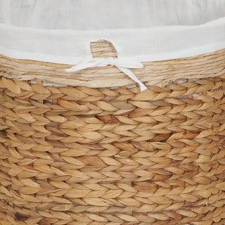 Wicker Basket Laundry Hamper With Liner