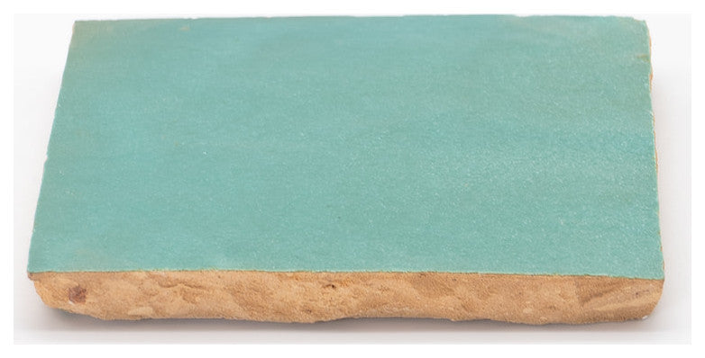 Moroccan Mosaic Zellige 4x4 in Sea Green